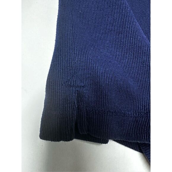 Vintage Bechamel Women’s Short Sleeve Blue Cotton Blend Buttoned Shirt Sz 1X - Picture 13 of 15